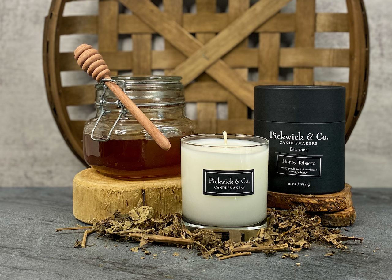 honey tobacco candle Honey Tobacco – Pickwick & Co